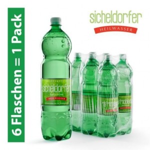 Přírodní léčivá voda Sicheldorfer 1,5 l